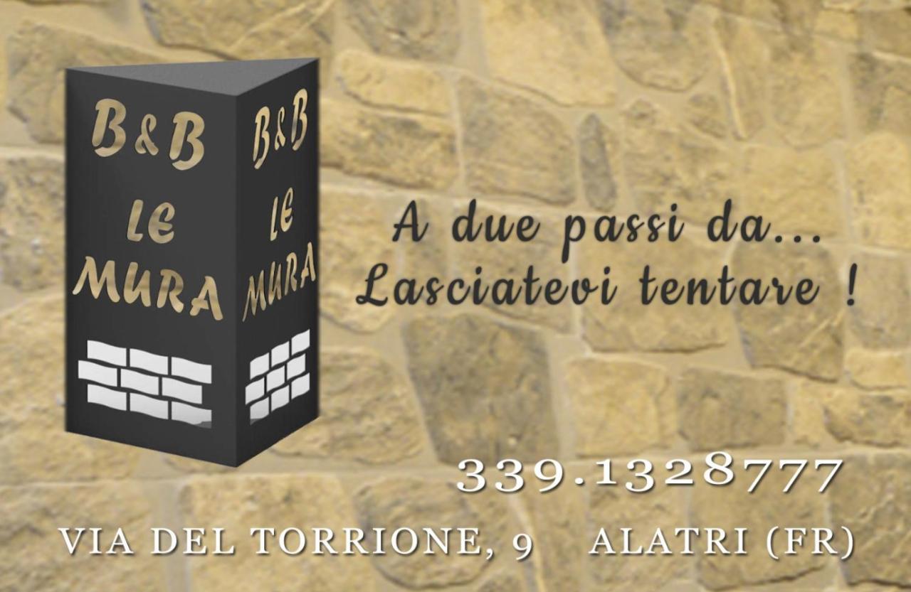 B&B Le Mura Alatri Extérieur photo