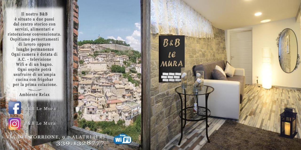 B&B Le Mura Alatri Extérieur photo
